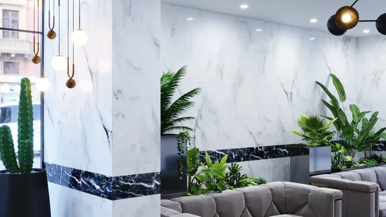 PVC Marble Sheet Decorative Wall Panel