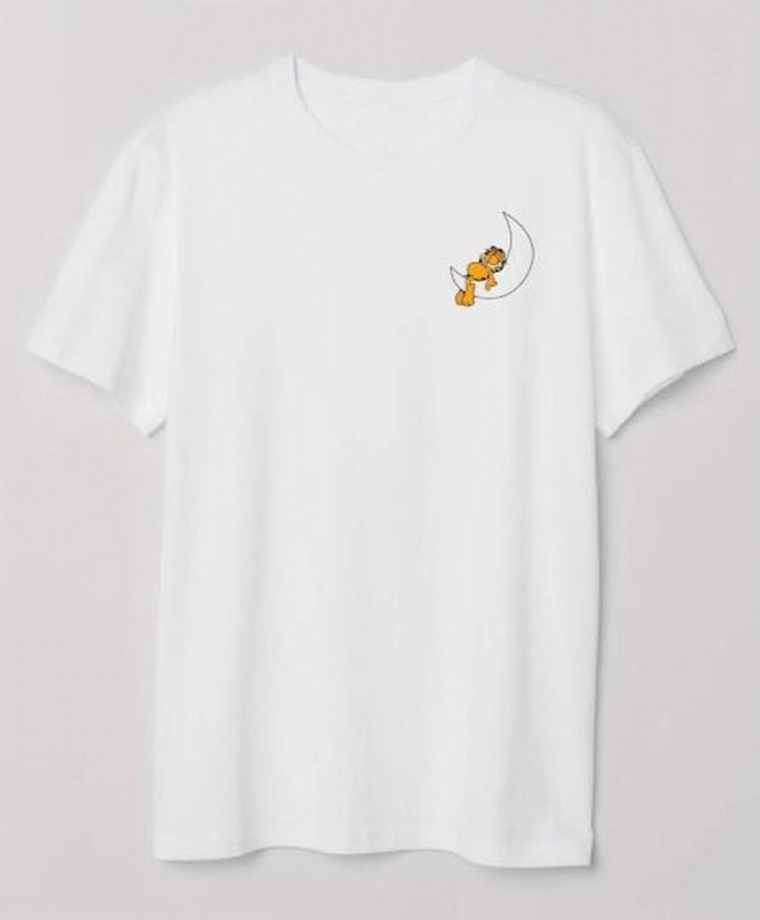Finezza-Garfield-Baskili-Pamuk-Beyaz-T-Shirt-S-Beden-944-4017-2